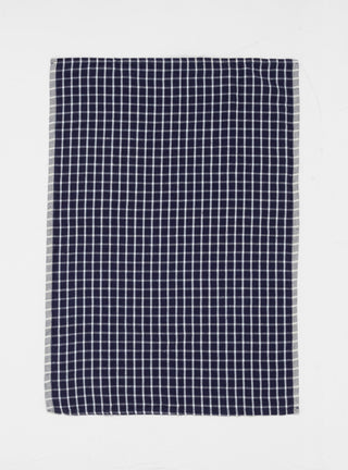 Hale Yarn Dyed Linen Tea Towel Blue by ferm LIVING | Couverture & The Garbstore