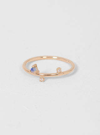 Mini Three Step Ring Gold by WWAKE | Couverture & The Garbstore