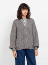 New Grandma Cardigan Ashwood by Lauren Manoogian by Couverture & The Garbstore