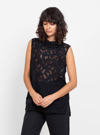 Sheridan Top Curly Lace Black by Rachel Comey by Couverture & The Garbstore