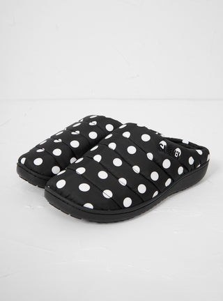 Winter Slippers Black Polka Dots by SUBU | Couverture & The Garbstore