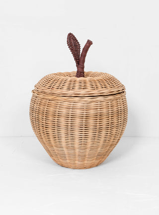 Braided Apple Storage Basket by ferm LIVING | Couverture & The Garbstore