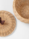 Braided Apple Storage Basket by Ferm Living by Couverture & The Garbstore