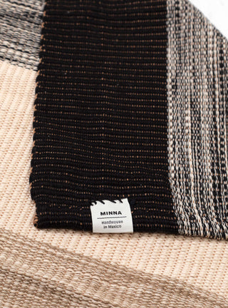 Throw Pantelho Black & Beige by Minna | Couverture & The Garbstore