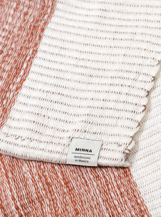 Throw Pantelho Rust & Cream by Minna | Couverture & The Garbstore