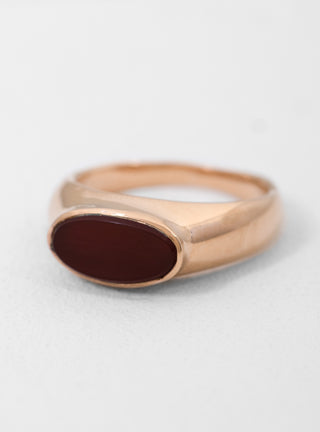 Stone Cabouchon Gold Ring by Helena Rohner | Couverture & The Garbstore