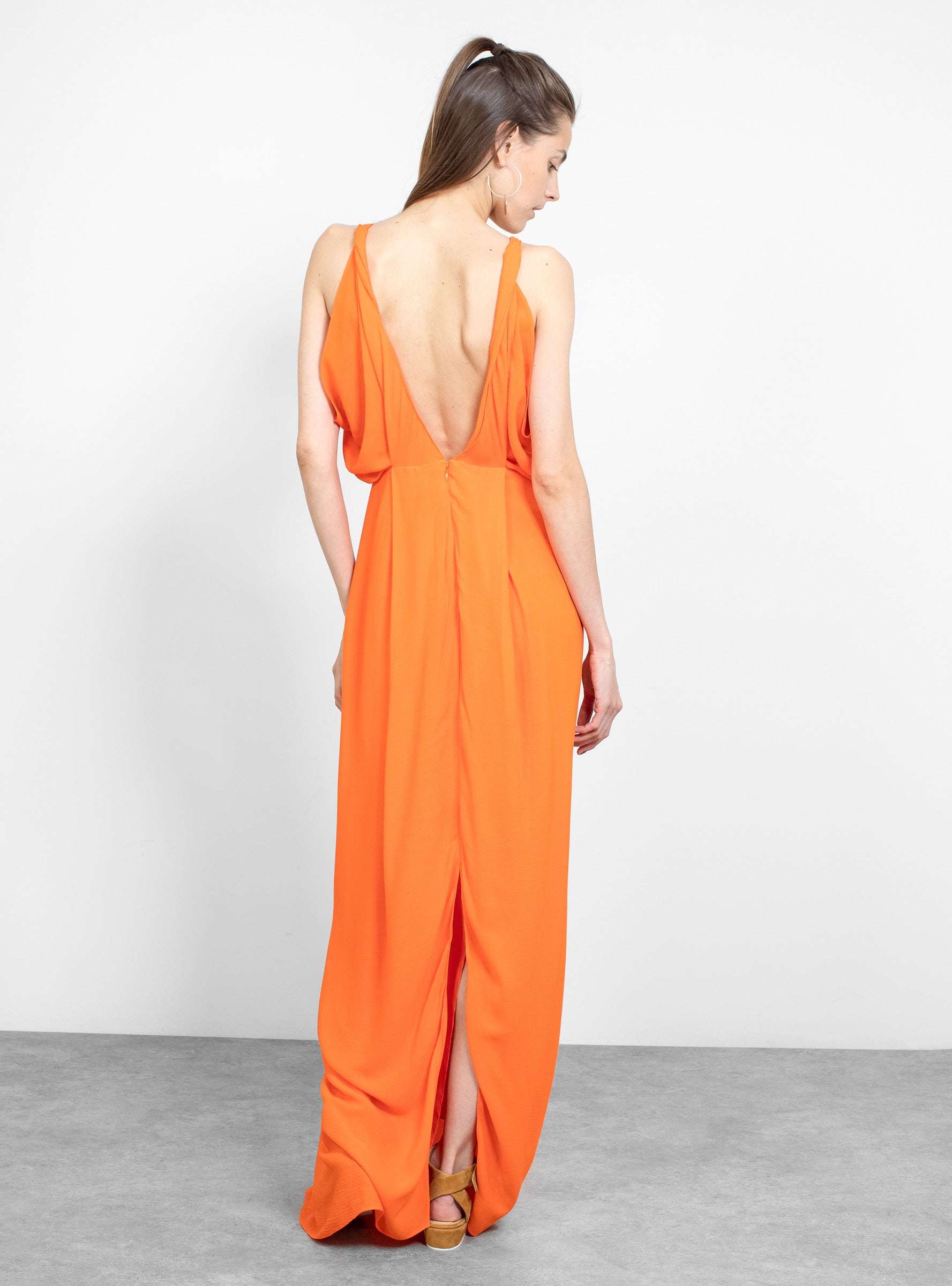rachel comey orange dress Rachel Comey Wren Dress - Orange