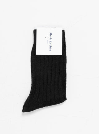Mid Calf Socks Black by Maria La Rosa | Couverture & The Garbstore