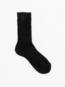 Mid Calf Socks Black by Maria La Rosa by Couverture & The Garbstore