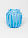 Juice Vase Wide Light Blue by Hay | Couverture & The Garbstore