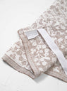 Nitty Blanket White & Brown by Lapuan Kankurit | Couverture & The Garbstore