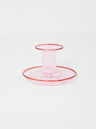 Flare Glass Candle Holder Pink by Hay by Couverture & The Garbstore