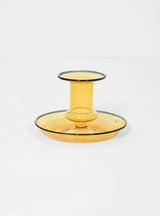 Flare Glass Candle Holder Yellow by Hay | Couverture & The Garbstore