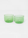 Set of 2 Tint Glasses Green by Hay | Couverture & The Garbstore