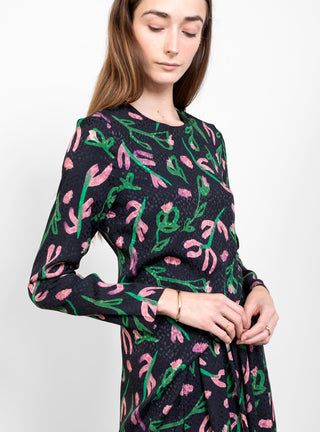 Dele Dress Black Floral by Christian Wijnants | Couverture & The Garbstore