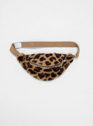 Sheepskin Bum Bag Leopard by Toasties | Couverture & The Garbstore