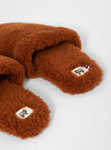 Sheepskin Hotel Slippers Teddy by Toasties | Couverture & The Garbstore