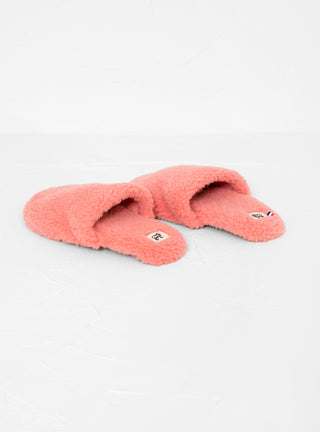 Sheepskin Hotel Slippers Pink by Toasties by Couverture & The Garbstore