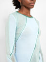 Reese Jersey Top Green and Blue Mix by Rejina Pyo | Couverture & The Garbstore