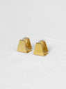 Petite Trapezoid Hinge Earrings by Modern Weaving | Couverture & The Garbstore