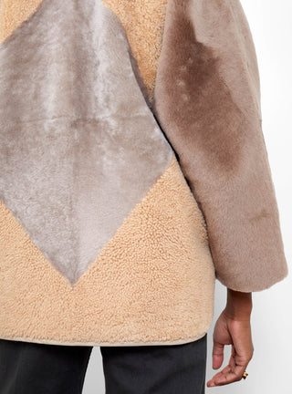 Diamond Kimono Jacket Maca by Milena Silvano | Couverture & The Garbstore