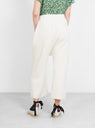 Interlock Peg Pants Raw White by Lauren Manoogian | Couverture & The Garbstore