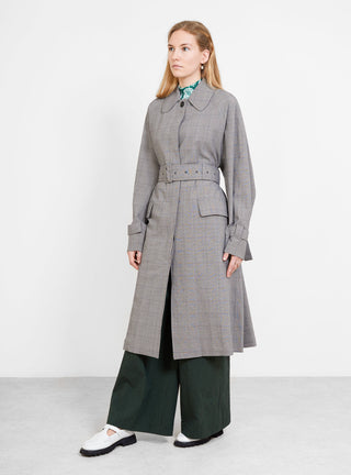 Coby Coat Grey Check by Christian Wijnants | Couverture & The Garbstore