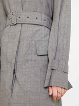 Coby Coat Grey Check by Christian Wijnants | Couverture & The Garbstore