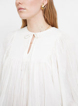 Nadja Blouse Off White by Skall Studio | Couverture & The Garbstore