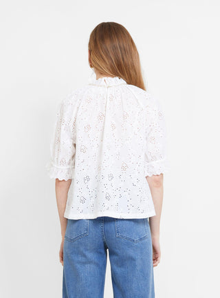 Bay Blouse White by Skall Studio | Couverture & The Garbstore