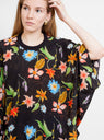 Big Top Black Floral by Anntian | Couverture & The Garbstore