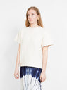 Arch Tee Crudo White by Lauren Manoogian | Couverture & The Garbstore
