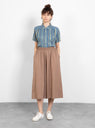 Wide Culotte Trousers Camel by Black Crane | Couverture & The Garbstore