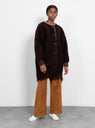 Moon Coat Cacao Brown by Milena Silvano | Couverture & The Garbstore