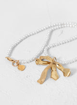 Azalea Pearl Choker 14k Gold Plated by Leigh Miller | Couverture & The Garbstore