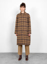 Willa Coat Brown Check by Rejina Pyo | Couverture & The Garbstore
