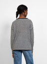 Knit Stripe Jumper Ivory Stripe by Closed | Couverture & The Garbstore