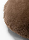 Sheepskin Nordic Velvet Cushion Mocca by Natures Collection | Couverture & The Garbstore