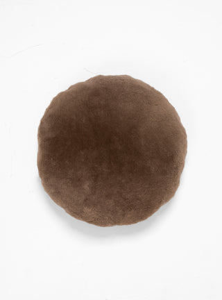 Sheepskin Nordic Velvet Small Cushion Mocca by Natures Collection | Couverture & The Garbstore