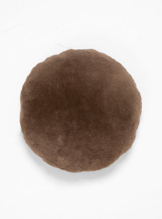 Sheepskin Nordic Velvet Cushion Mocca by Natures Collection | Couverture & The Garbstore