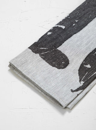 Koirapuisto Tea Towel Black & White by Lapuan Kankurit | Couverture & The Garbstore