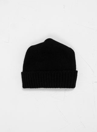 Pleats Knit Cap Black by Mature Ha. | Couverture & The Garbstore