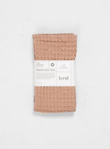 Organic Hand Towel Dusty Rose by ferm LIVING | Couverture & The Garbstore