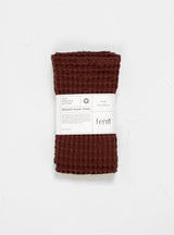 Organic Hand Towel Cinnamon by ferm LIVING | Couverture & The Garbstore