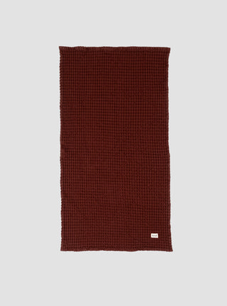 Organic Hand Towel Cinnamon by ferm LIVING | Couverture & The Garbstore