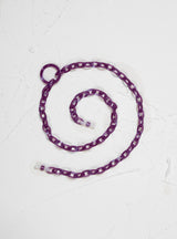Smiley Mini Glasses Chain Lavender Purple by Orris London | Couverture & The Garbstore