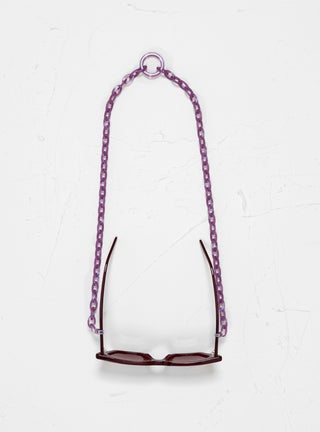 Smiley Mini Glasses Chain Lavender Purple by Orris London | Couverture & The Garbstore
