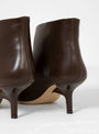 Sara Leather Boots Dark Brown by Rejina Pyo | Couverture & The Garbstore