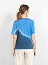 Boxy V Neck Top Sky Tie Dye by Raquel Allegra | Couverture & The Garbstore