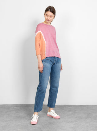 3/4 Sleeve Cocoon Top Pink Sunrise by Raquel Allegra by Couverture & The Garbstore